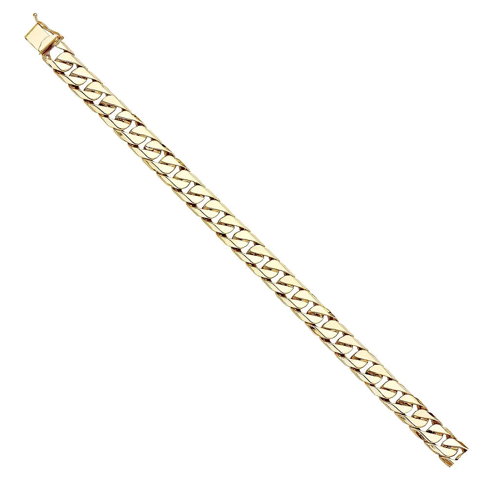 Gold | 34.5 for Elegant 14k Bracelets | Weight Men’s Yellow Women Chain Link - Bracelet Men | and 14KY Gold Jewelry Cuban 8.5" for Gift
