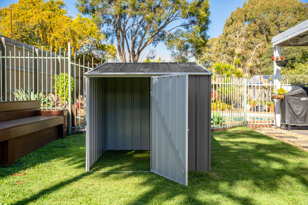 '- Pool x 5 ft. Gray Multipurpose Absco Pump Woodland AB1070 5 Metal Shed