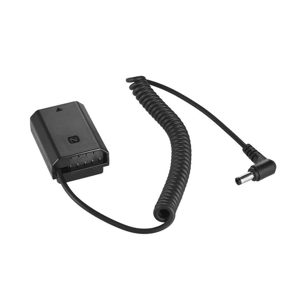 7299 Coupler Connector A7SIII Spring Battery A9 Dummy A7III for NP-FZ100 Pack A7RIII Cable DC Sony