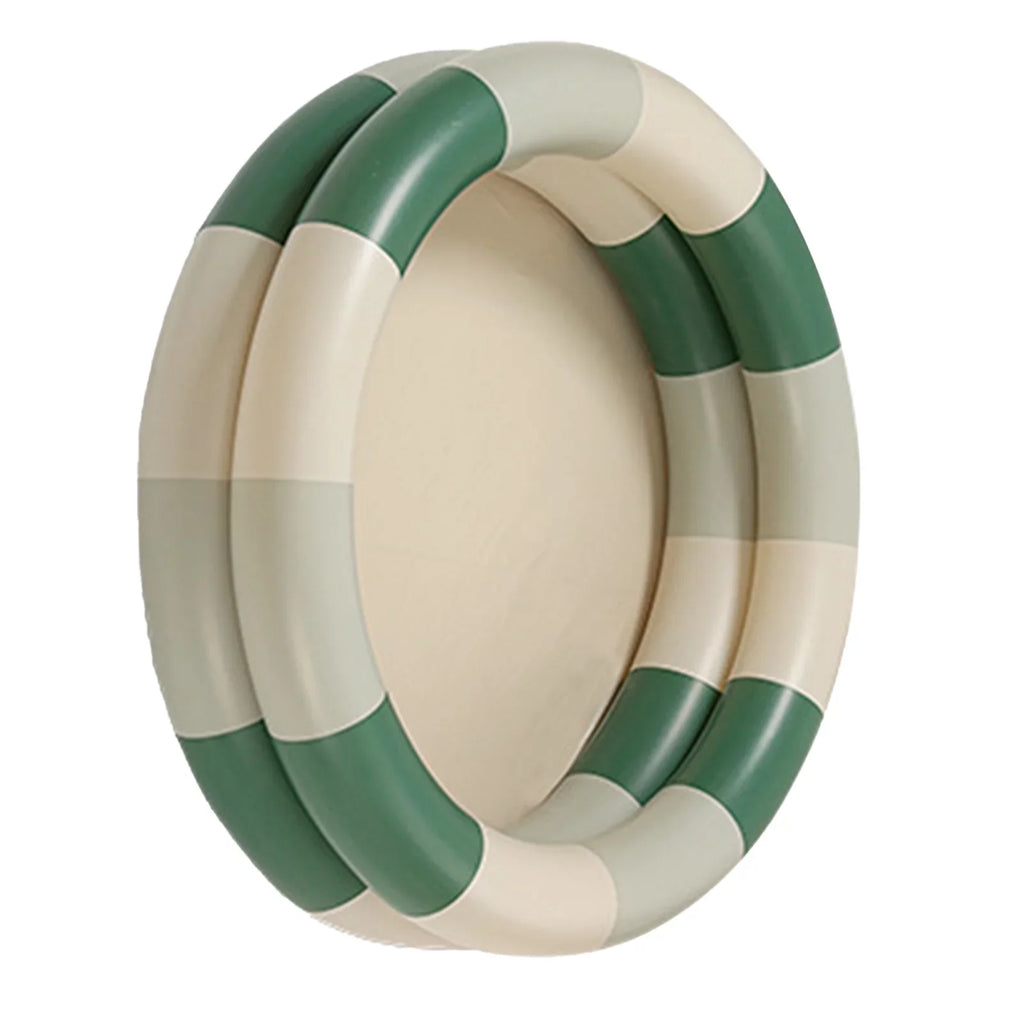 Blow Style Retro Pool Pool Cute Inflatable Water Pool Stripe Baby Green Up Swimming Family Thickened Goldmeet