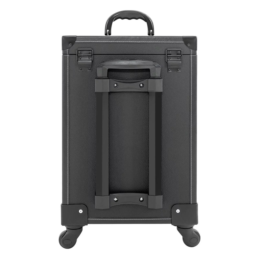 Polish Nail Makeup Trolley Miumaeov Rolling Cosmetic Train Organizer Storage Luggage Case Box Professional