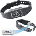 Men ELITE for "Adrenal and Bracelet ID Medical Insufficiency" Alert Women