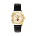 Women's Steel Tampa Watch Leather Gold/ Band with Bulova Stainless Spartans