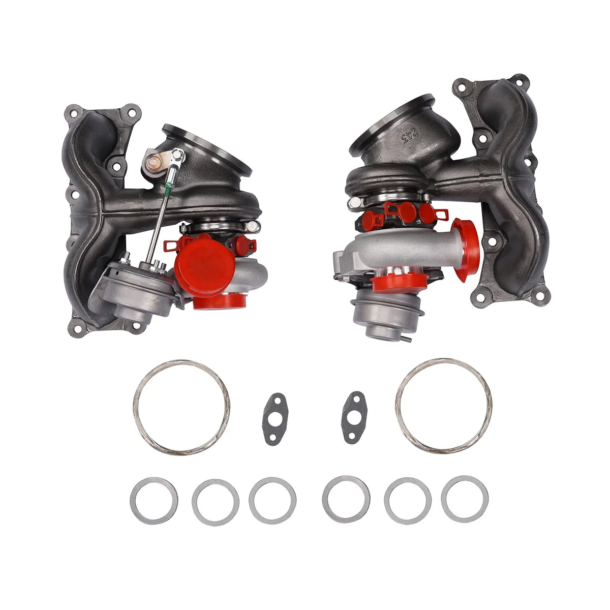 335i 2007-2010 17T TD04L for 11654555419 E91 3.0L Pair 335xi N54 E92 4913107041 11654555418 4913107031 Turbocharger E90 E93 BMW Upgrade