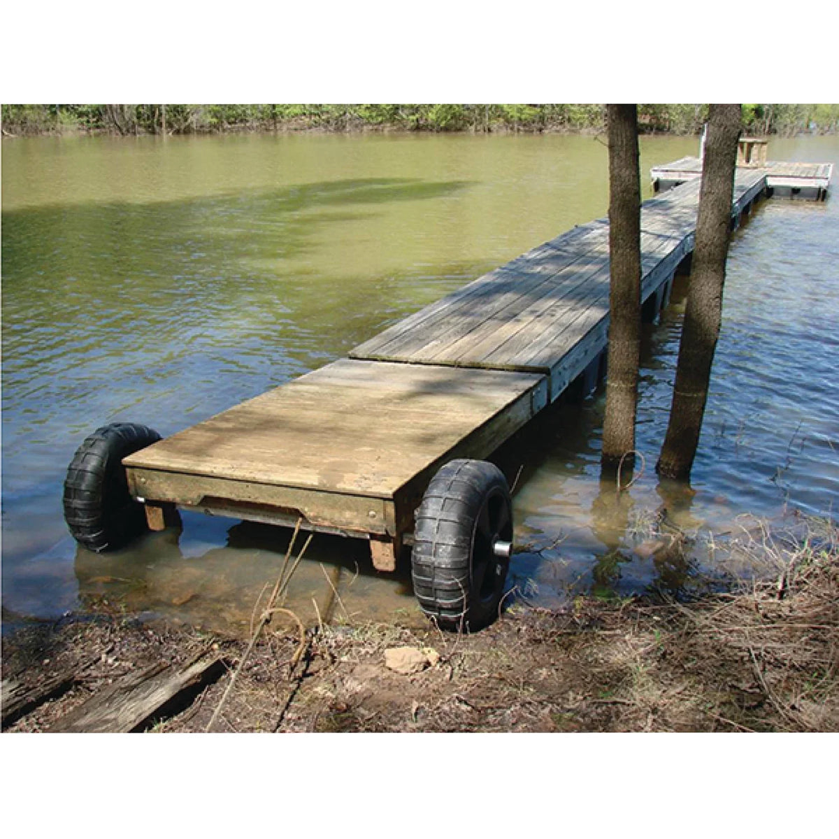 Wheel, 90-024-F Rolling 24" Edge Dock DE90024F