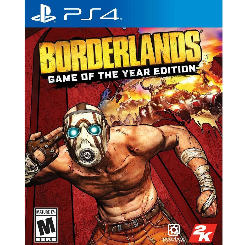 2K, 4, Borderlands PlayStation Goty, 710425574894