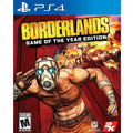 2K, 4, Borderlands PlayStation Goty, 710425574894