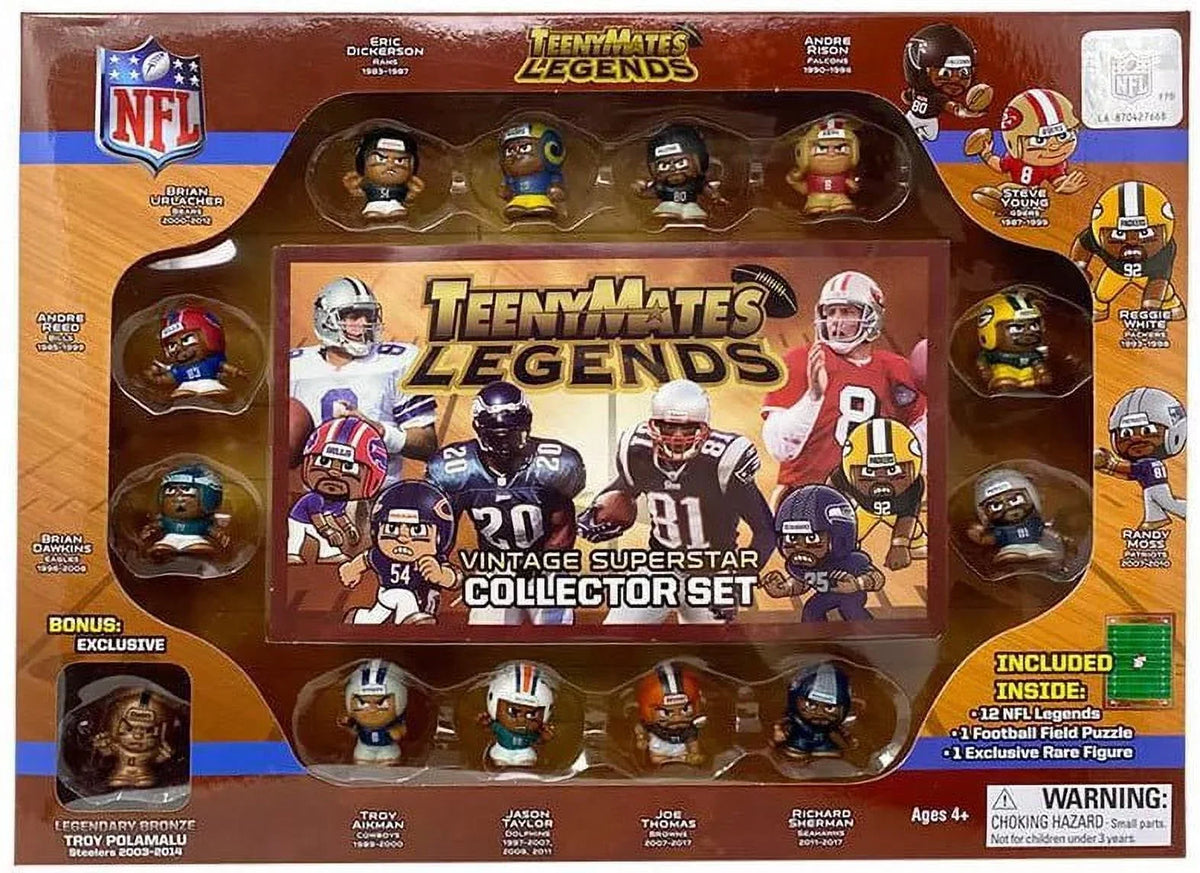 Collector Teenymates NFL Legends Set Box
