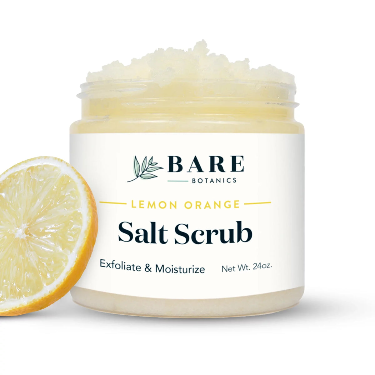 Scrub 24 Botanics Body Orange Bare Lemon Salt oz Sea Scrub