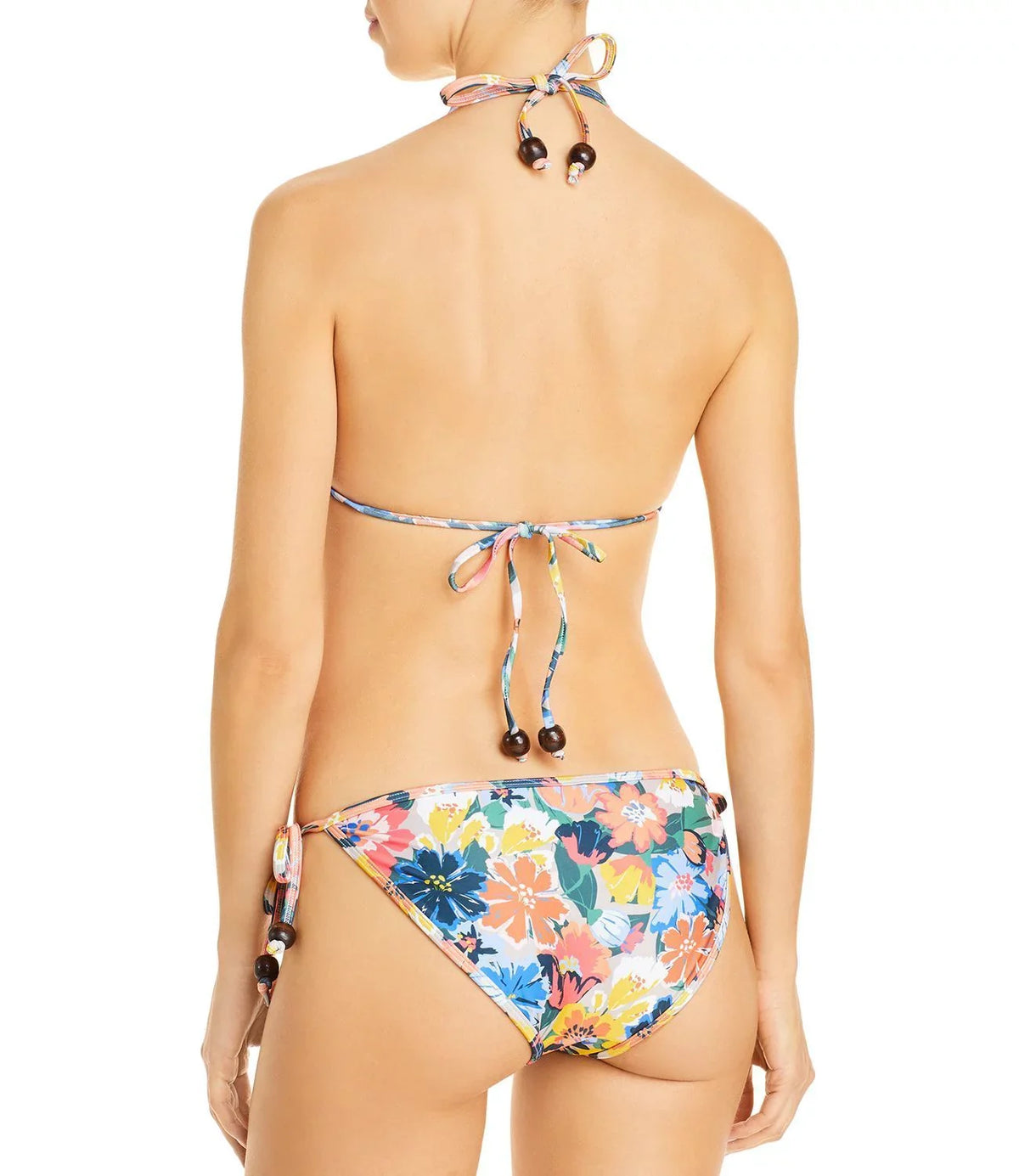 Floral Shoshanna Top, Multi, Fiesta A/B Bikini Triangle