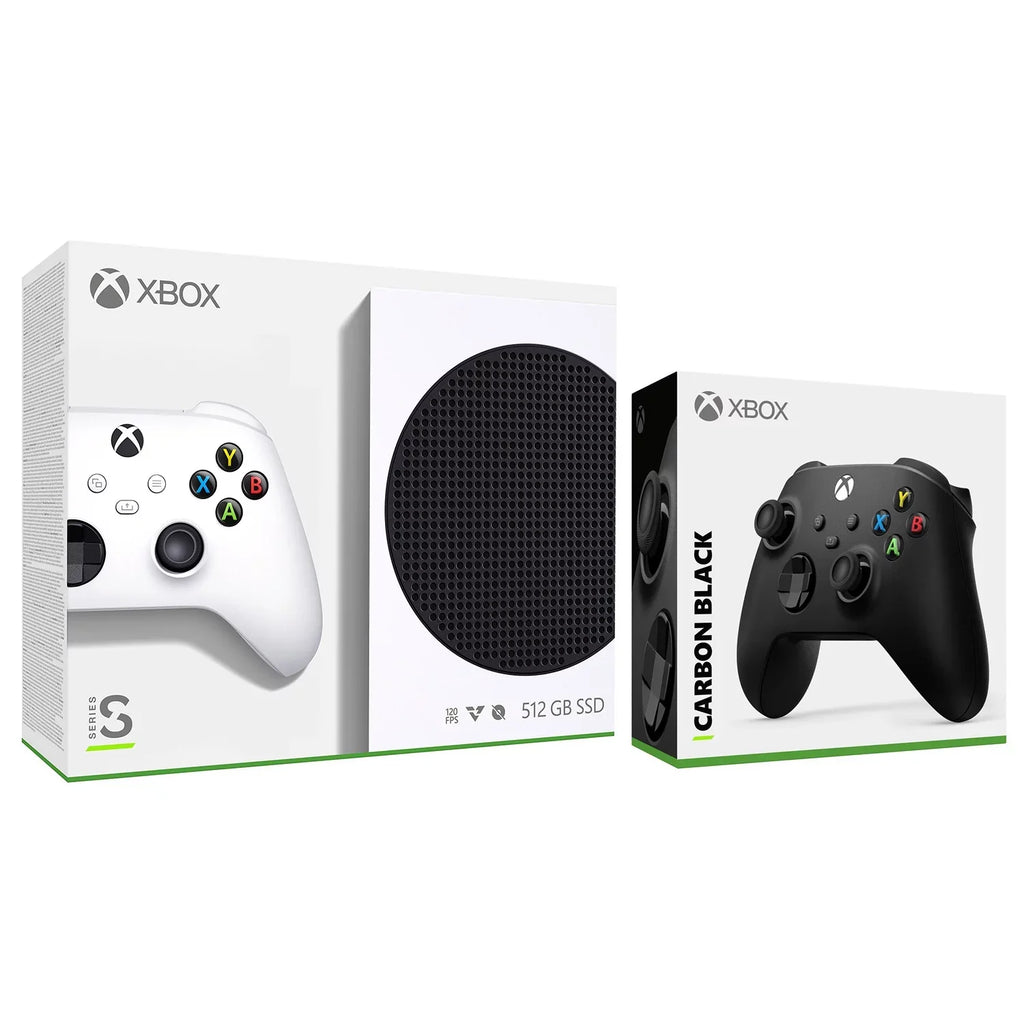 All-Digital Console Controller Carbon Extra Xbox with 512GB Microsoft - Series S