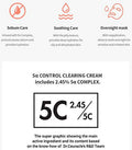 lightweight - Clearing Cream Control Gel-Type The Sebum oz Cream Dr.Ceuracle Excess that Controlling 5α 50ml/1.69