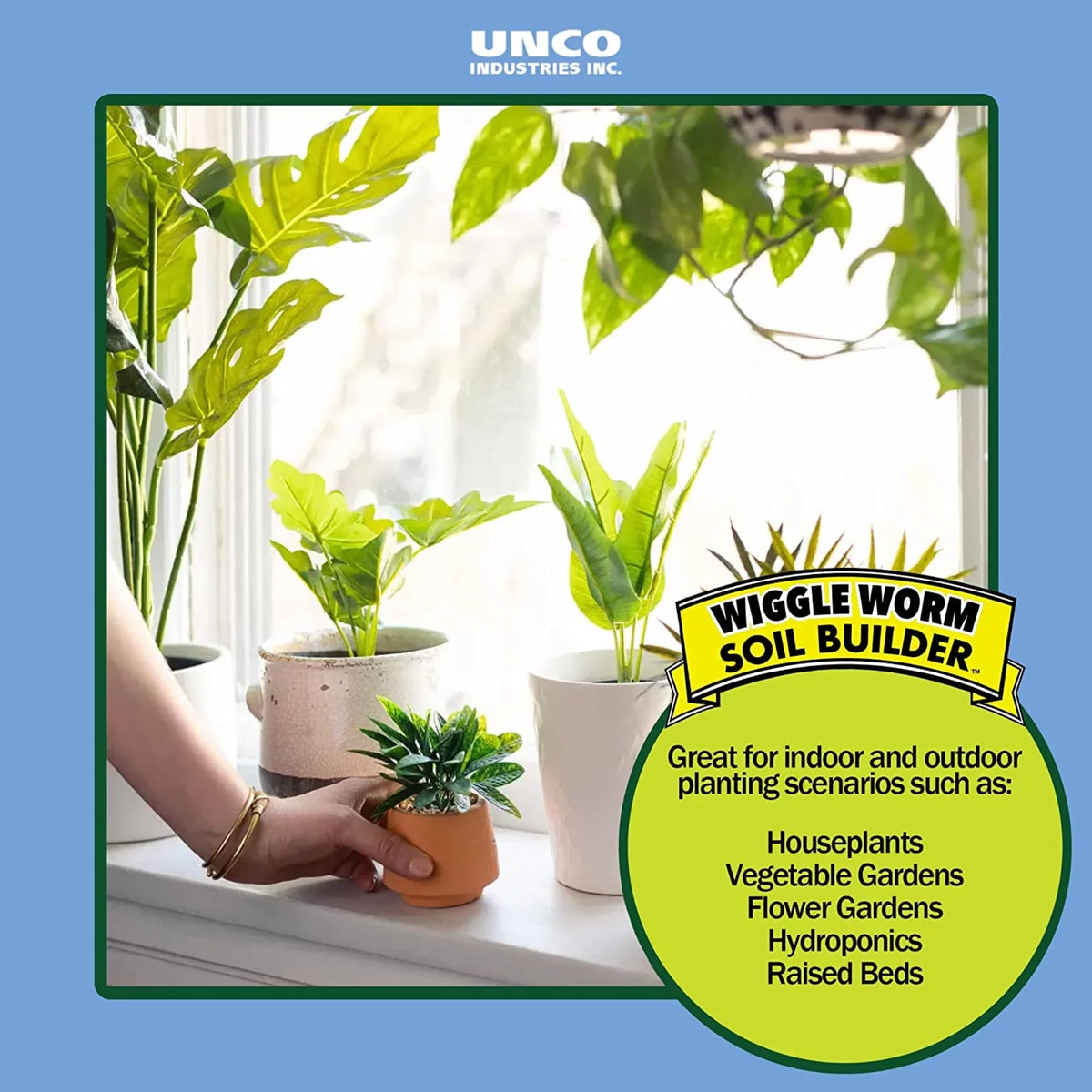 Organic Pack) (4 WIGGLE 15 Castings lb. WORM Earthworm Soil Fertilizer, Builder