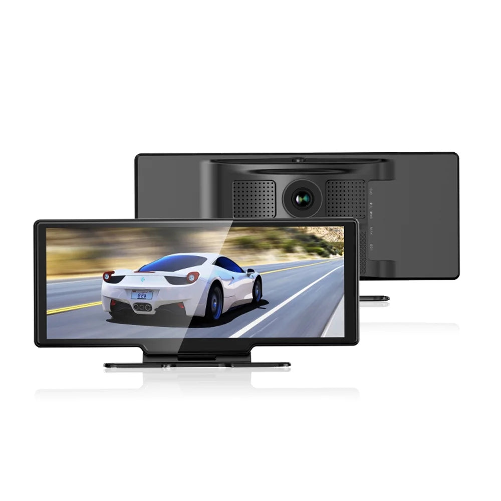 10.26 & WiFi Cam Auto - Calling Dash Recorder 4K - - Touchscreen - DVR Loop Front - Rear Android G-Sensing, Monitor Inch Supported Recording, Built-in Driving Hands-Free Parking Carplay,