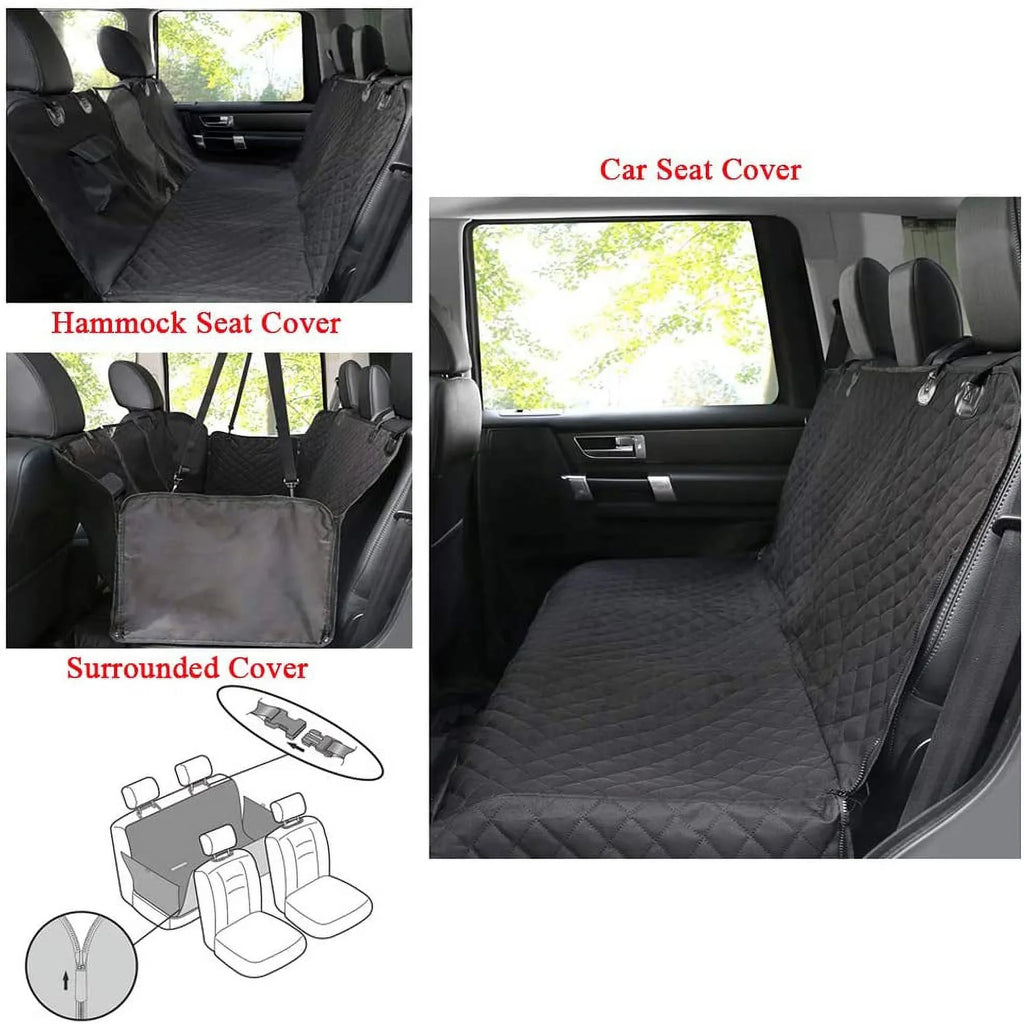Seat, Dog Dog Cover Hammock Car with Covers Seat Car Back Waterproof & Scratchproof for SUVs Trucks Protection Mesh Dog Cover Window, Dogs Cars