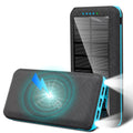 Capacity Large Lights Power 20000mAh Charger Bank Decor Mobile Supply Portable Solar Power Ponyta LED USB Dual Xmas 3 with