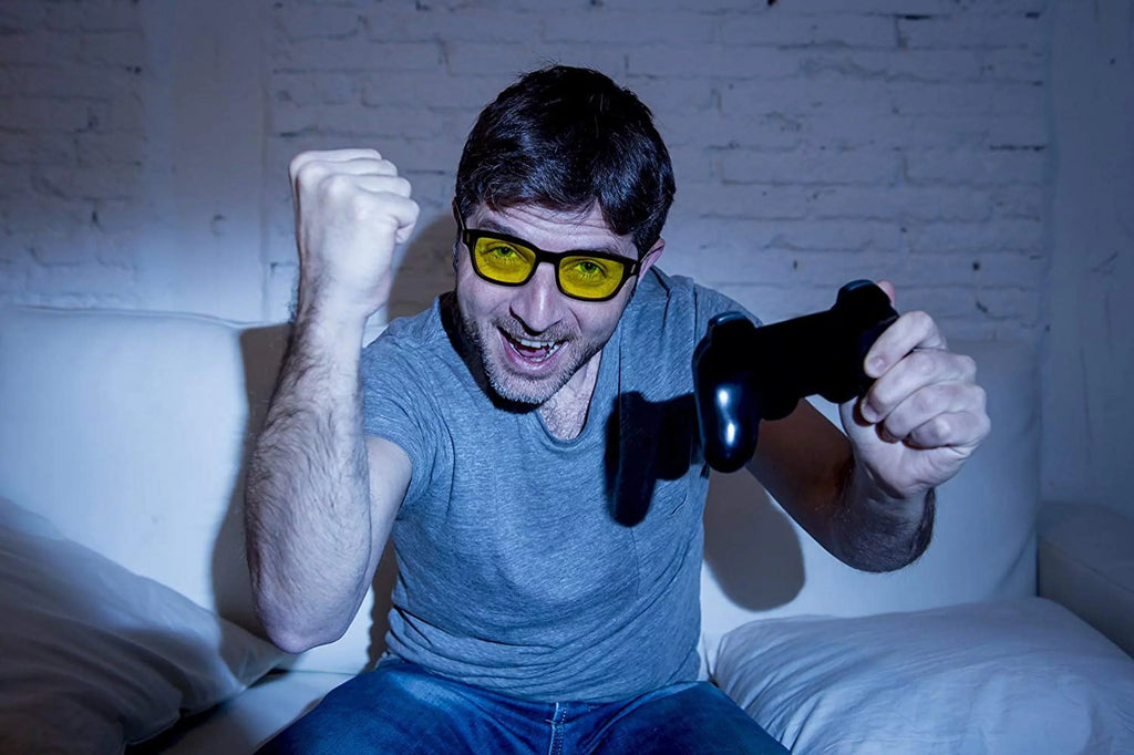 Yellow Screen (Unisex) Glasses Computer Savior Retro