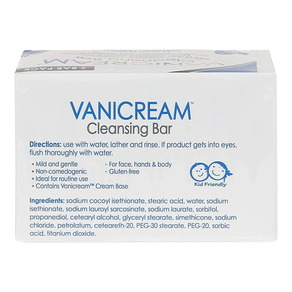 Sensitive Bar 3.9 oz, Pack Cleansing 8 Vanicream Fragrance-Free, Skin,