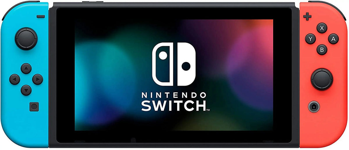 Charger Mario Nintendo & Joy-Con Odyssey Console with Game Switch Gray Dual