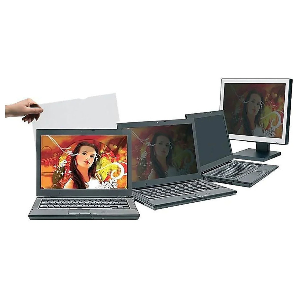 Privacy V7 for Frameless 22.0" Monitors Desktop Filters Widescreen