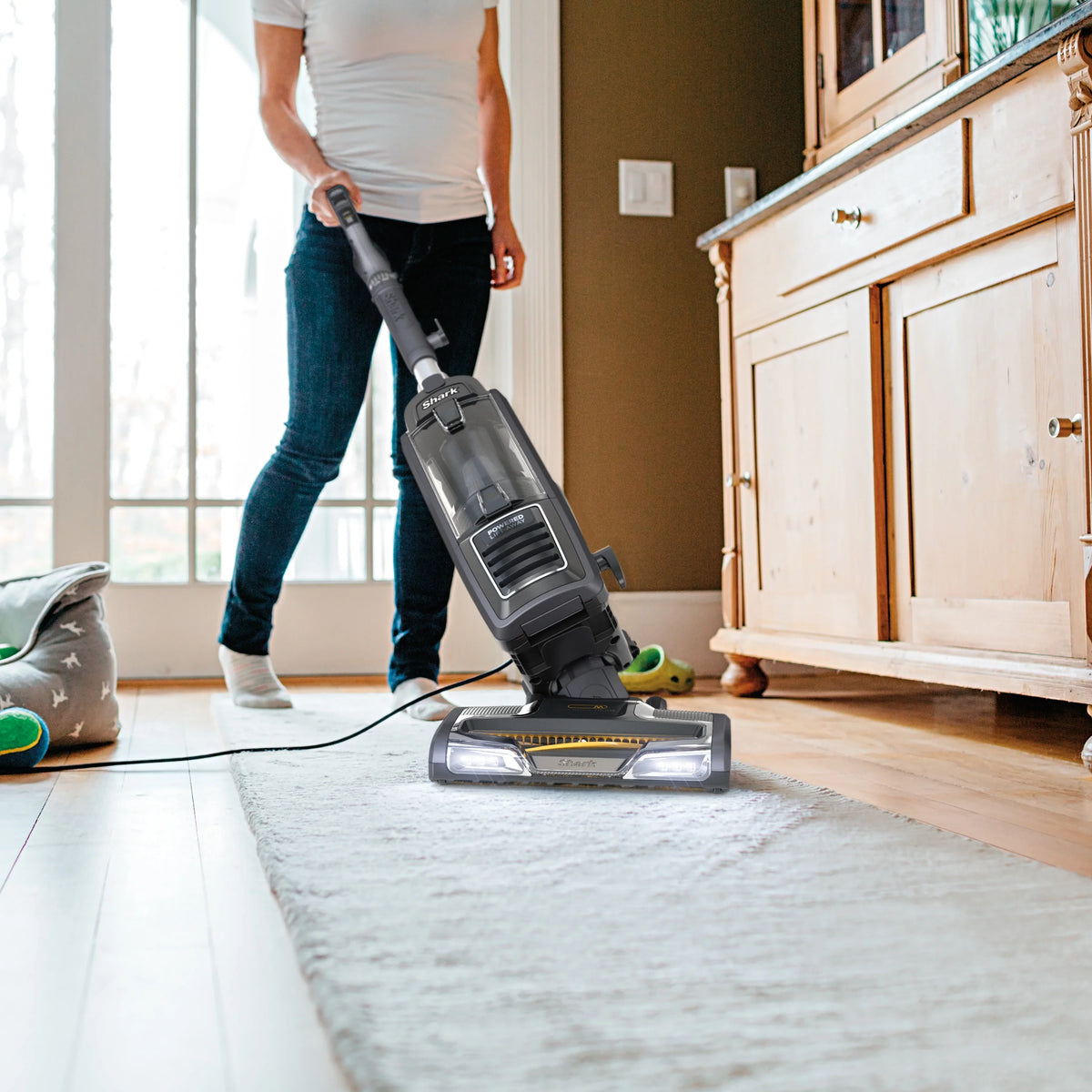 Speed Self-Cleaning Upright with Powered Lift-Away ZU621 Rotator Shark Brushroll Vacuum,