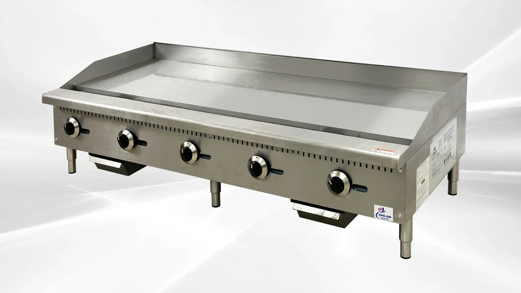duty ins CD-MG60 gas 60 griddle NSF heavy
