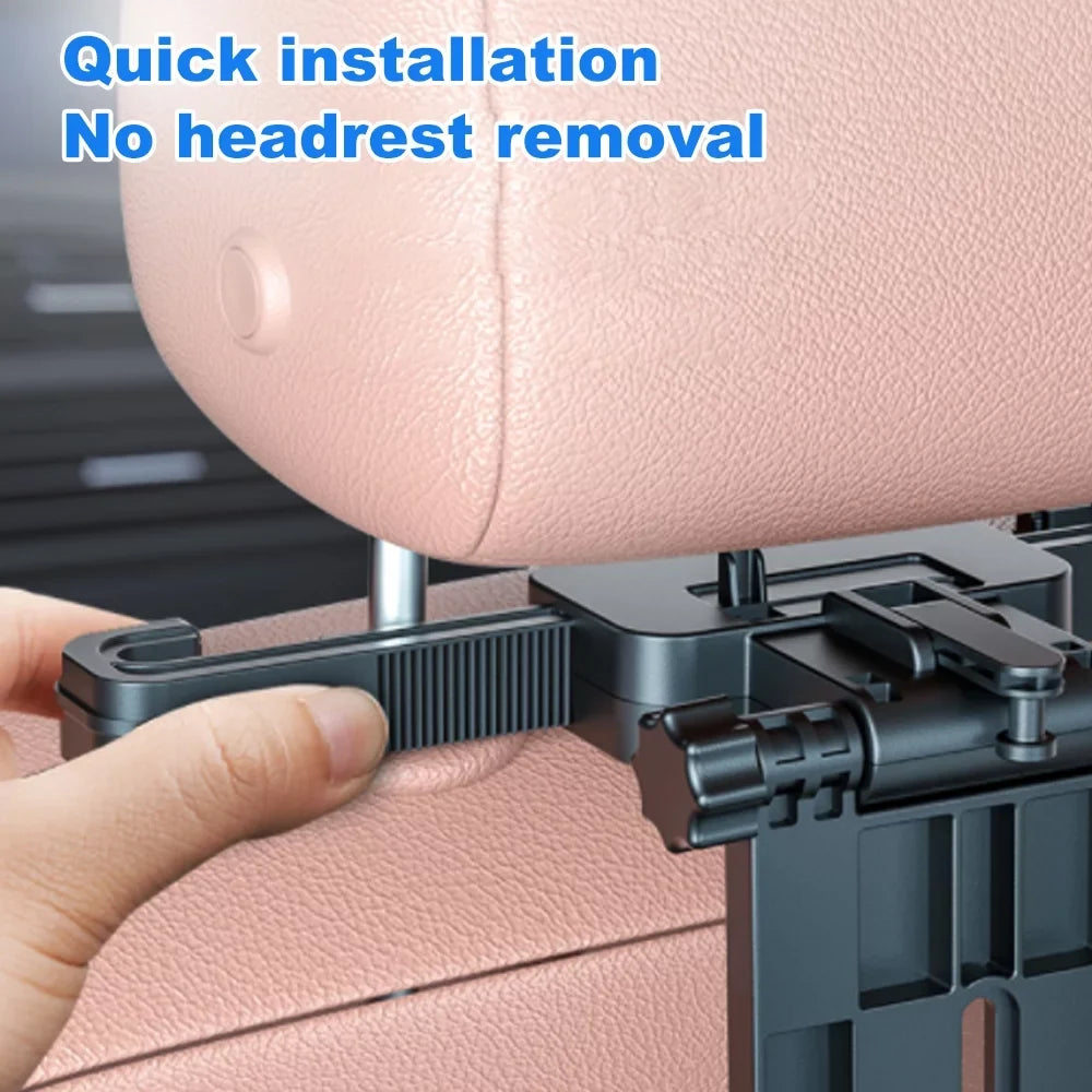Seat for Food Aibecy Adjustable Table Eating with Car Tray, Table Working, Car Phone Foldable Seat Travel Back Multifunctional Car Holder Writing,
