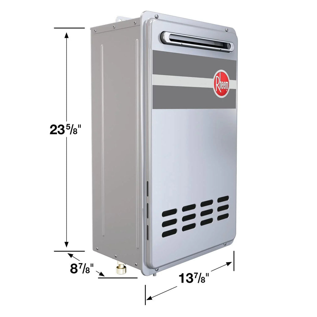Volt 120 Gas Whole Rtg-95Xln-1 House 199900 Rheem Low Natural BTU 9.5 GPM Outdoor Ultra