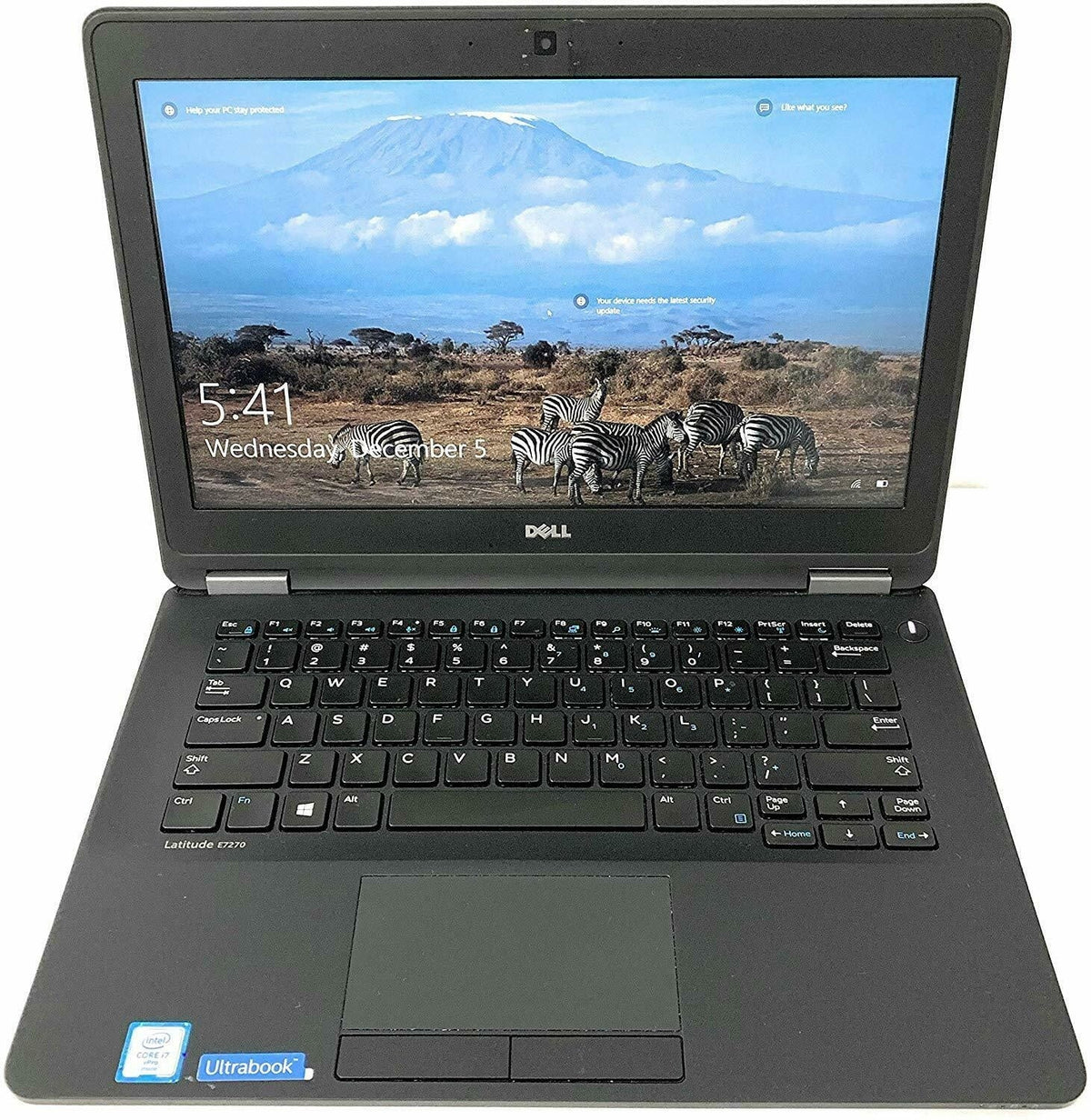Pro 256GB Dell 8GB 12.5" (Refurbished) Restored Windows E7270 Latitude SSD i5-6300U Laptop 10