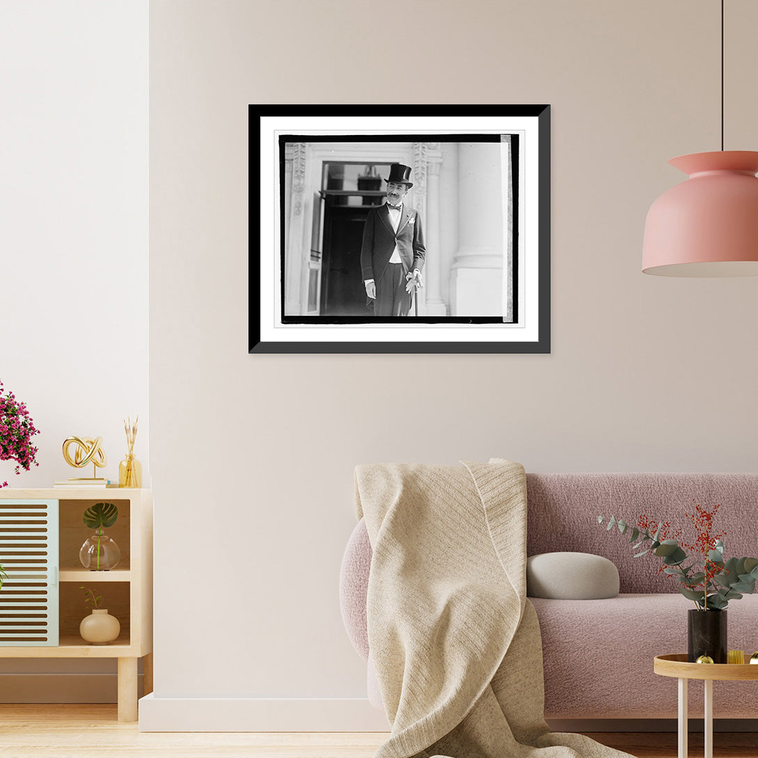 Baron x Marchienne, Cartier Framed Print, Historic 21-7/8" de 6/12/22, 17-7/8"