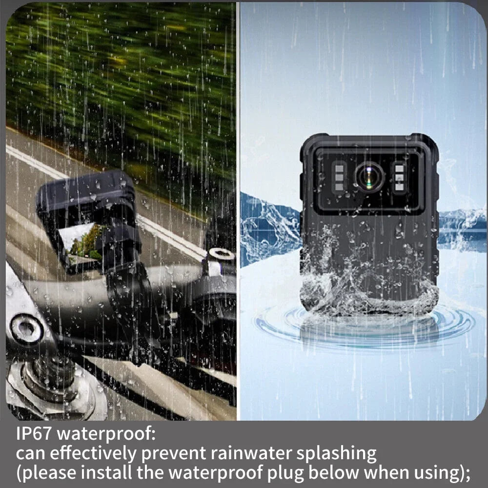 Camcorder 1080P IP67 2" HD Screen WiFi LCD Cam Helmet 300W Record 128G Loop Full Action Colour Support Memory Waterproof Jahy2Tech