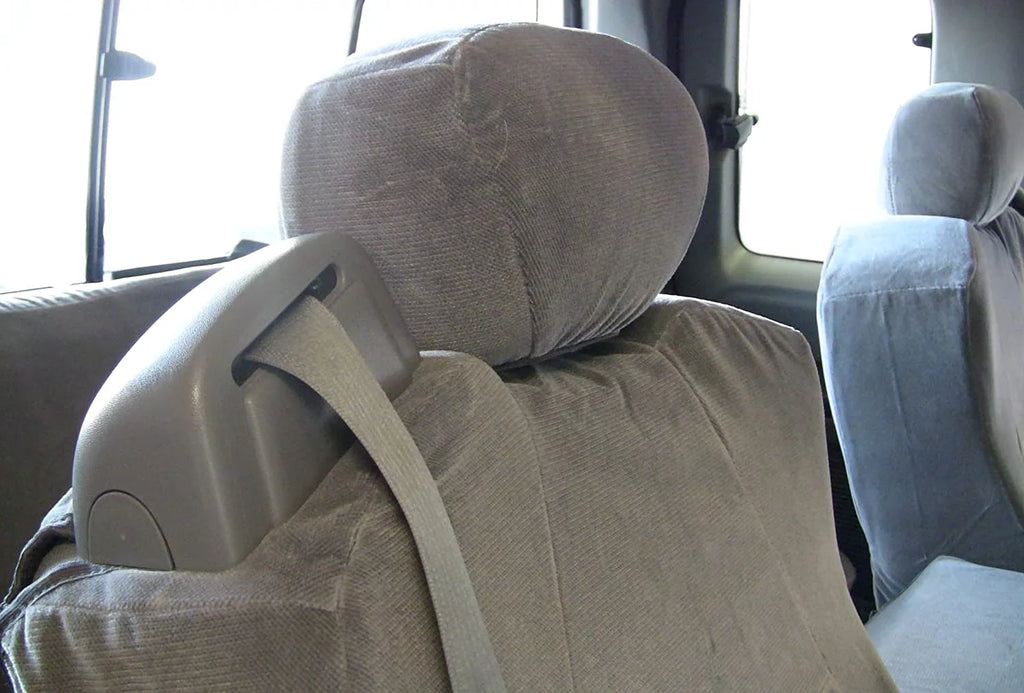 in F83 Center F250-550 Velour Split 40/20/40 Opening Seat Ford NEW With Console 2001-2008 Gray