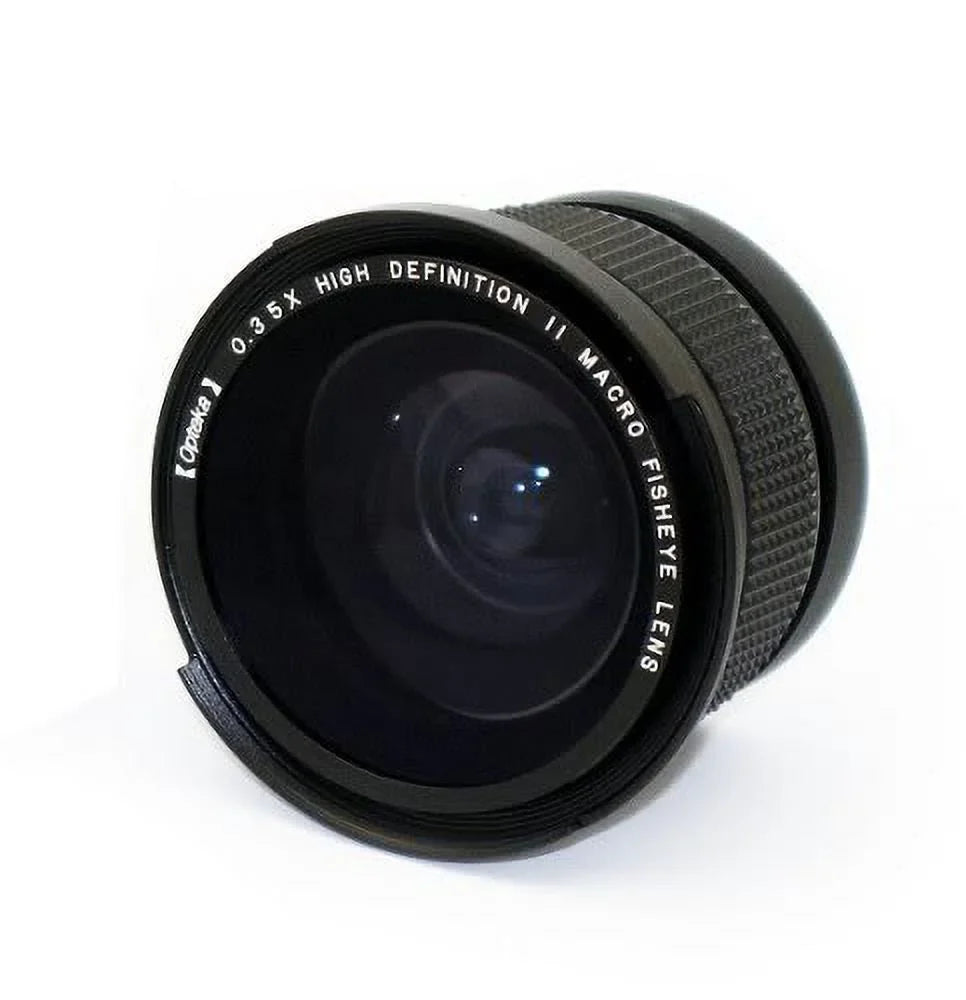 PowerShot Panoramic Wide for Macro & High G7 Opteka .35x II Lens Definition Super Digital Camera Canon G9 Fisheye Angle