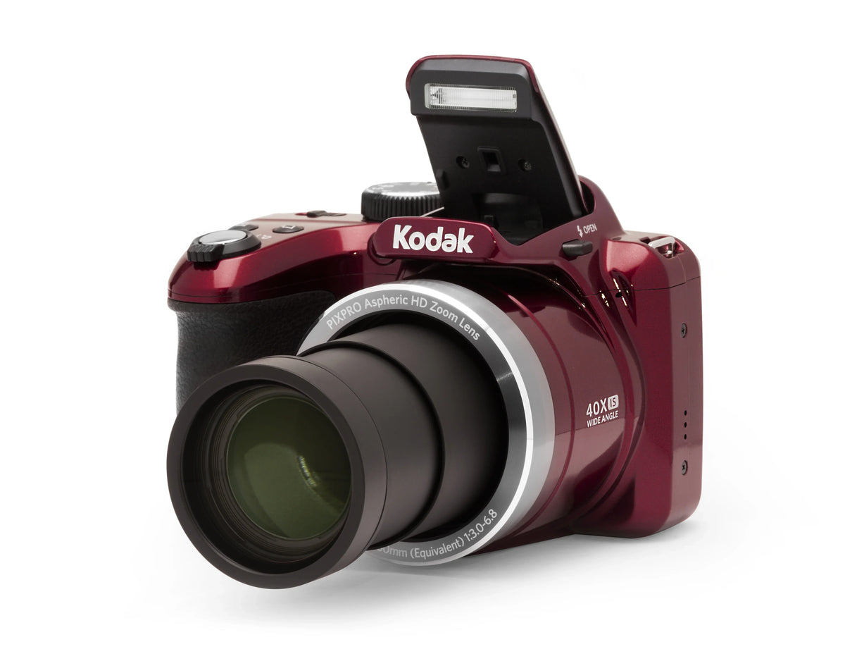 Digital 16MP AZ401 Bridge Zoom Camera Optical HD720p - PIXPRO video KODAK (Red) 40X
