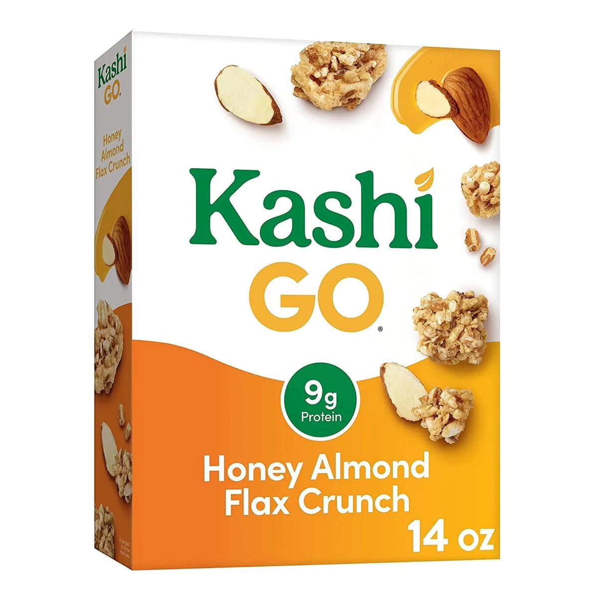 Almond 2 Cereal of GoLean Honey 14 Pack oz Flax Crunch Kashi