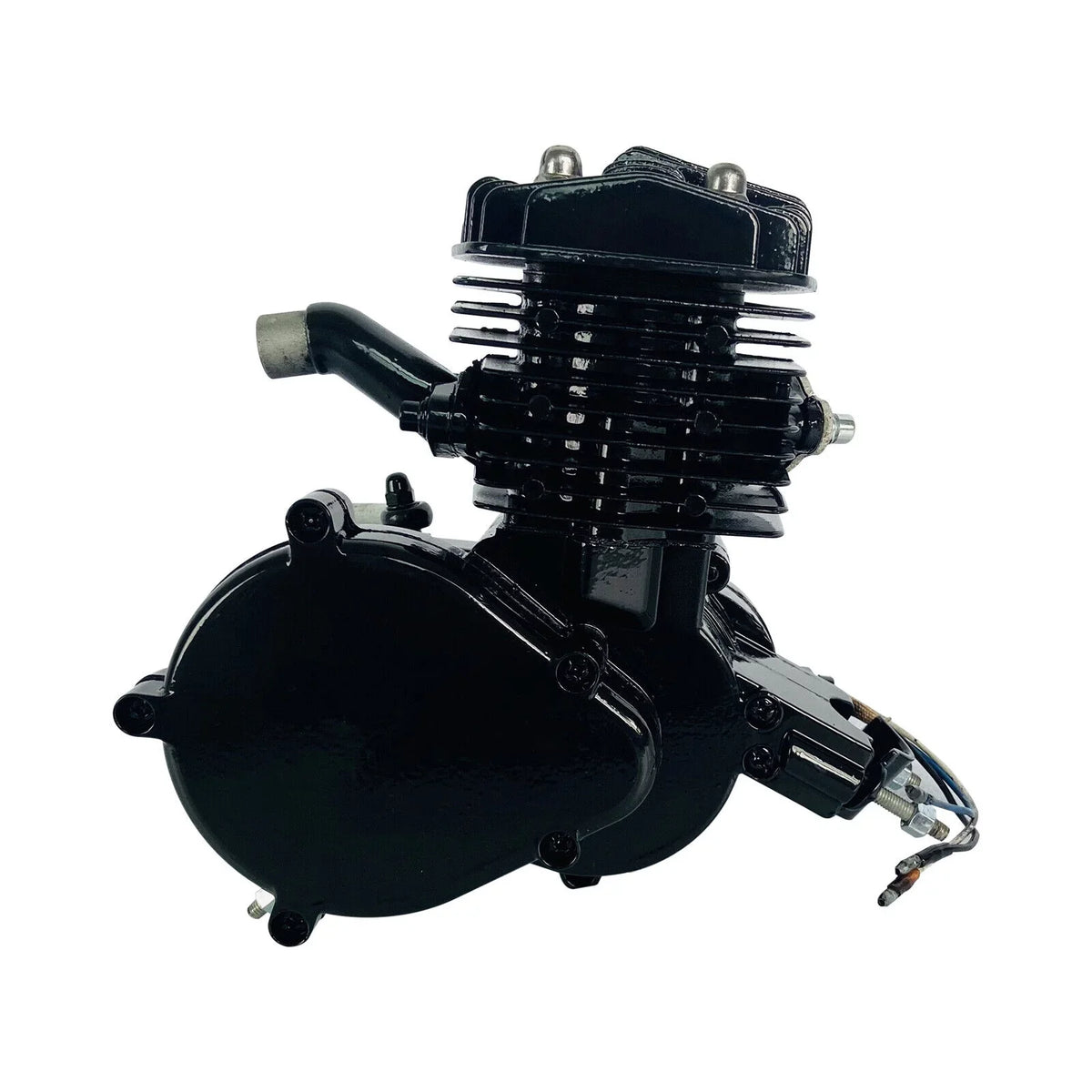 Petrol Motor 80CC Engine Single for 2.94KW 2-Stroke Start Motorized Bike Bicycle 6500r/min Cylinder Pull Engine Air-cooled Gas
