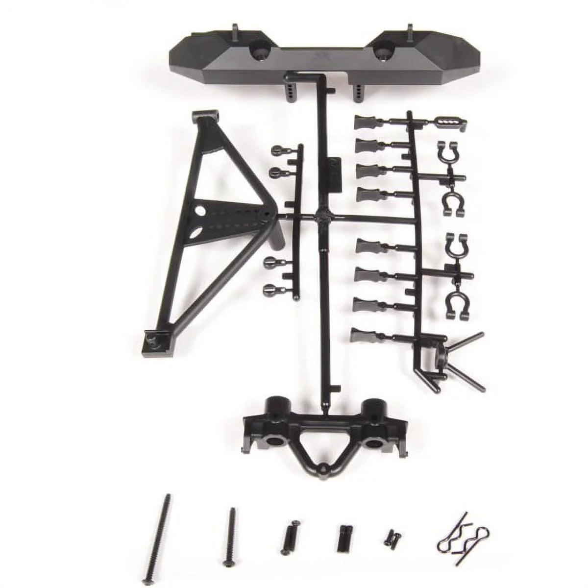 Electric Axial Option Parts Car/Truck RrBumper/TireCarrierSCX10/Poison AXIC4349 Spyder/JK AX80126