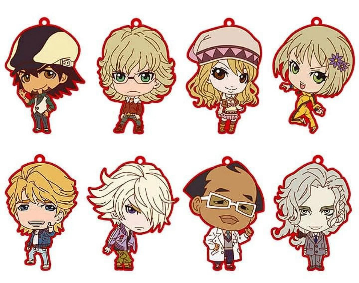 Tiger Keychain Lot Packaging Of Bunny 8 Blind And Collection Rubber