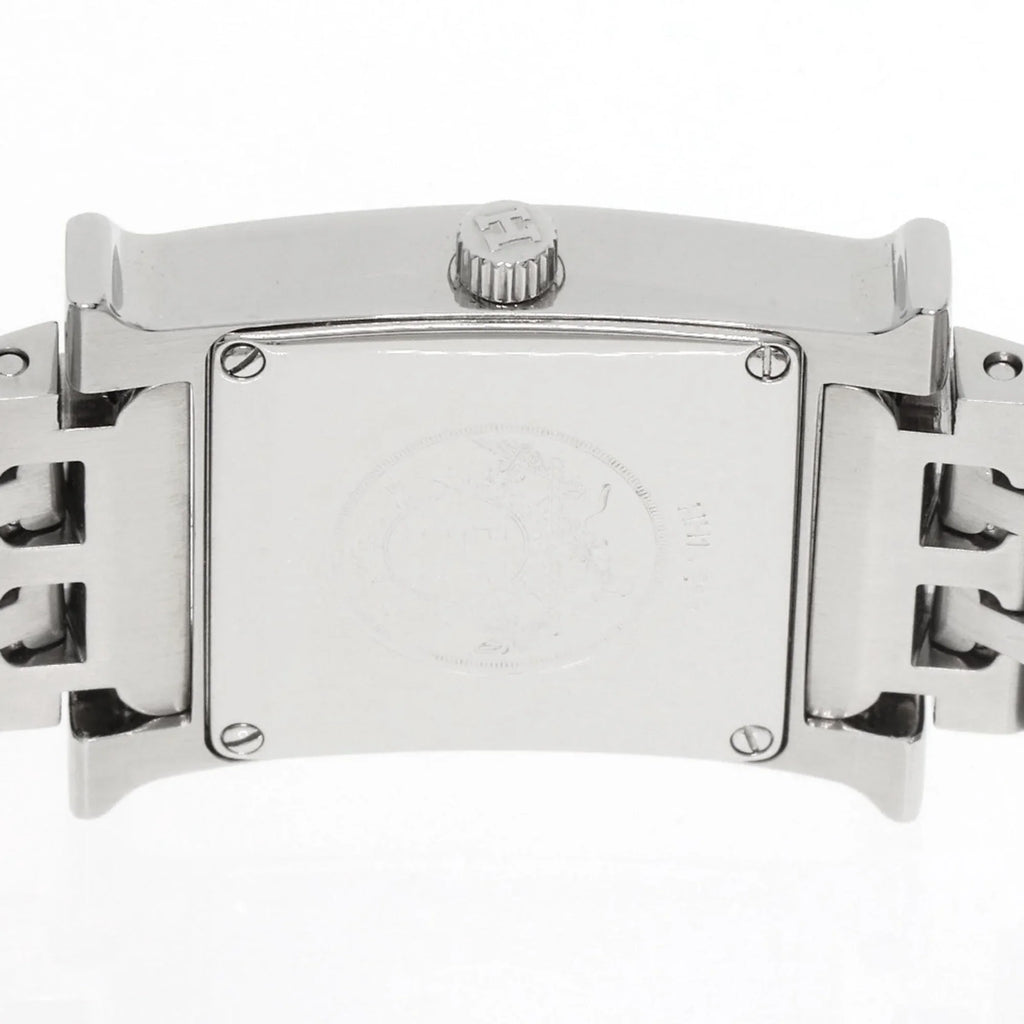 Ladies Wristwatch HH1.210 Steel/SS Pre-Owned Stainless Watch (Good) Hermes H HERMES