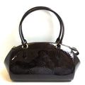 Louis LOUISVUITTON Amaranto Dark Sherwood (Good) M91493 Verni Handbag Semi-Shoulder Women's Monogram PM Vuitton Purple Pre-Owned