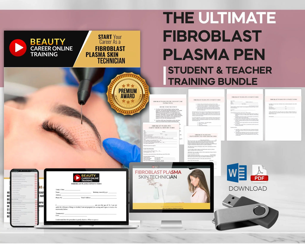 Manual, USB Large Small Training Code] Fibroblast Pores, Pores, Face [Online Beauty Activation Academy: Career Pores,