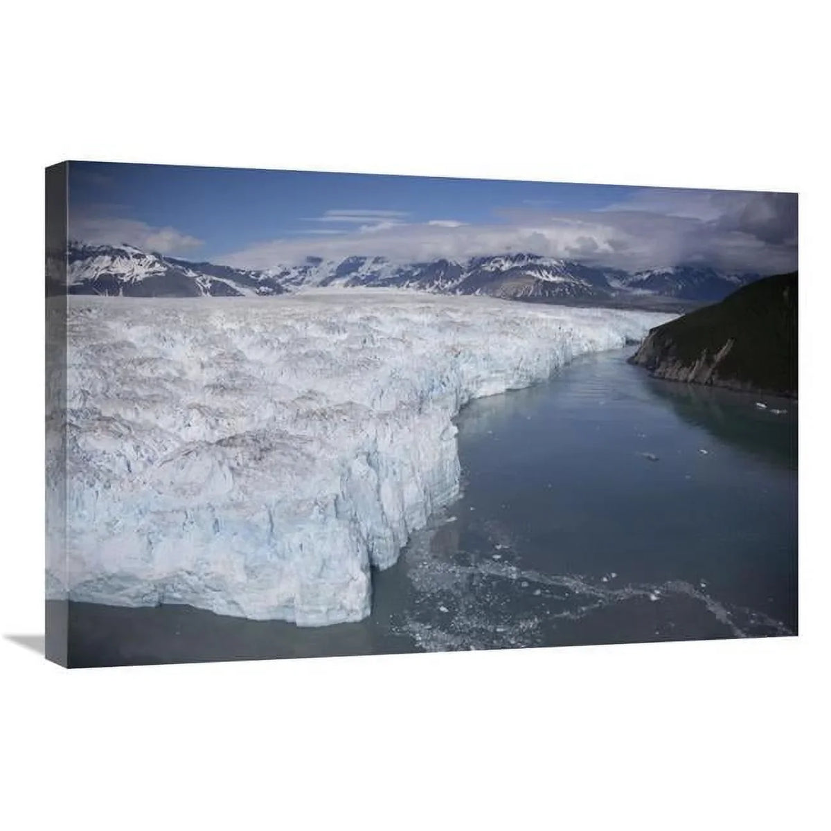 Breiter Art Hubbard Point, - Glacier on 30 Gilbert Print Matthias Encroaching Park, in. Alaska National Wrangell-St. Elias x 20