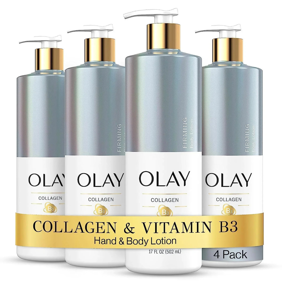 (Pack Of Firming Hydrating & 17 4) Fl Oz Olay Lotion Body With Pump, Collagen,