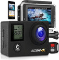 4K HD Sport Digital Video UHD Mini Wi-Fi SereneLife Ultra Pro - Kit Camcorder Action Camera 1080p