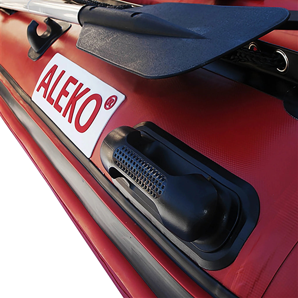 '- Boat ALEKO Red 10.5 with Floor Inflatable Ft - Air Deck
