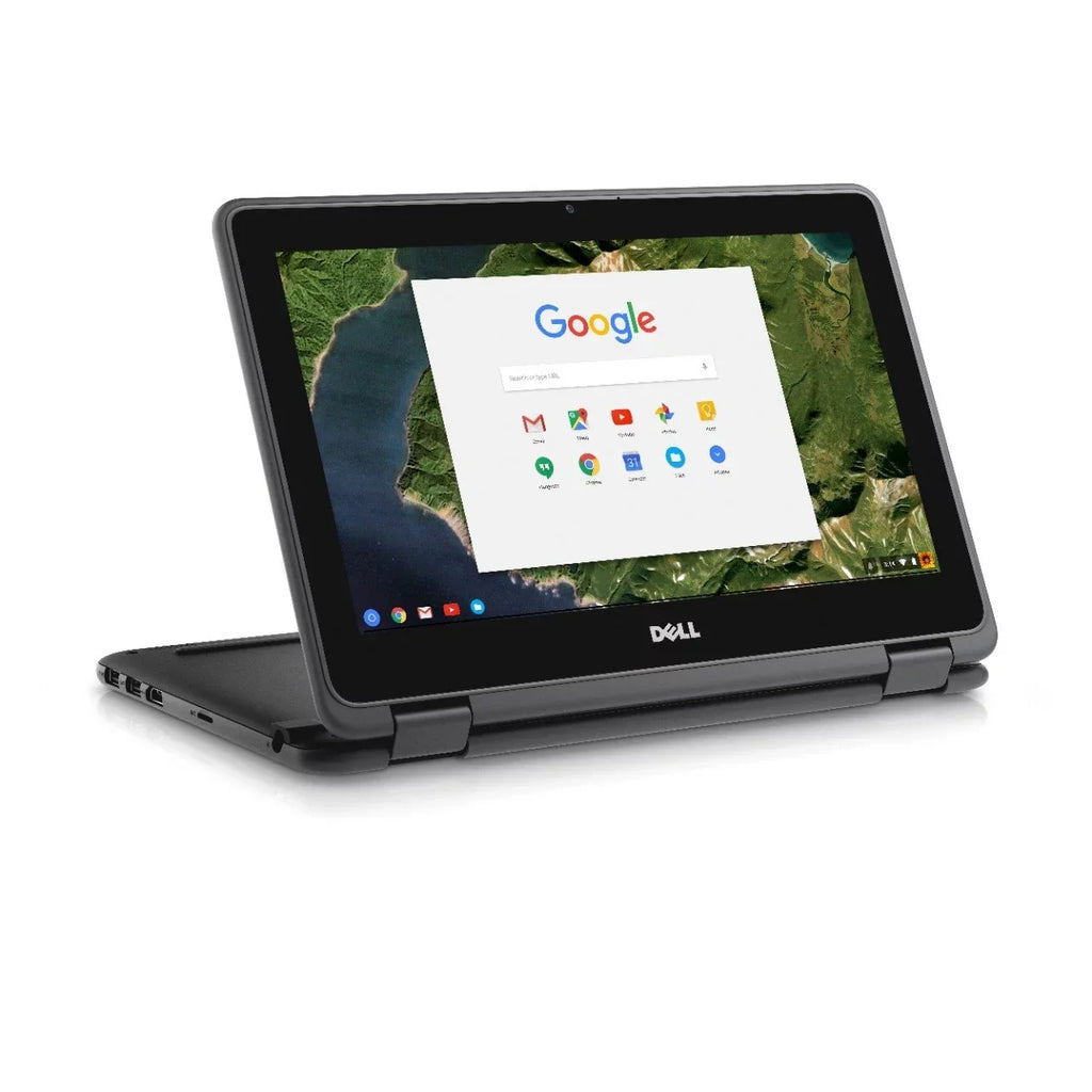 2-in-1 4GB RAM, Dell Celeron, 3180 11 Chromebook 16GB 11.6" Multi-Touch (Intel SSD)