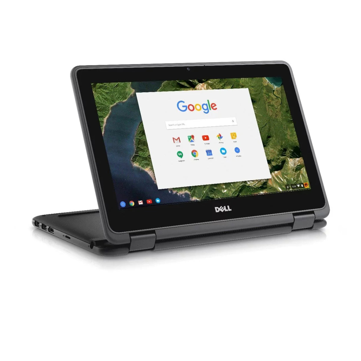 2-in-1 4GB RAM, Dell Celeron, 3180 11 Chromebook 16GB 11.6" Multi-Touch (Intel SSD)