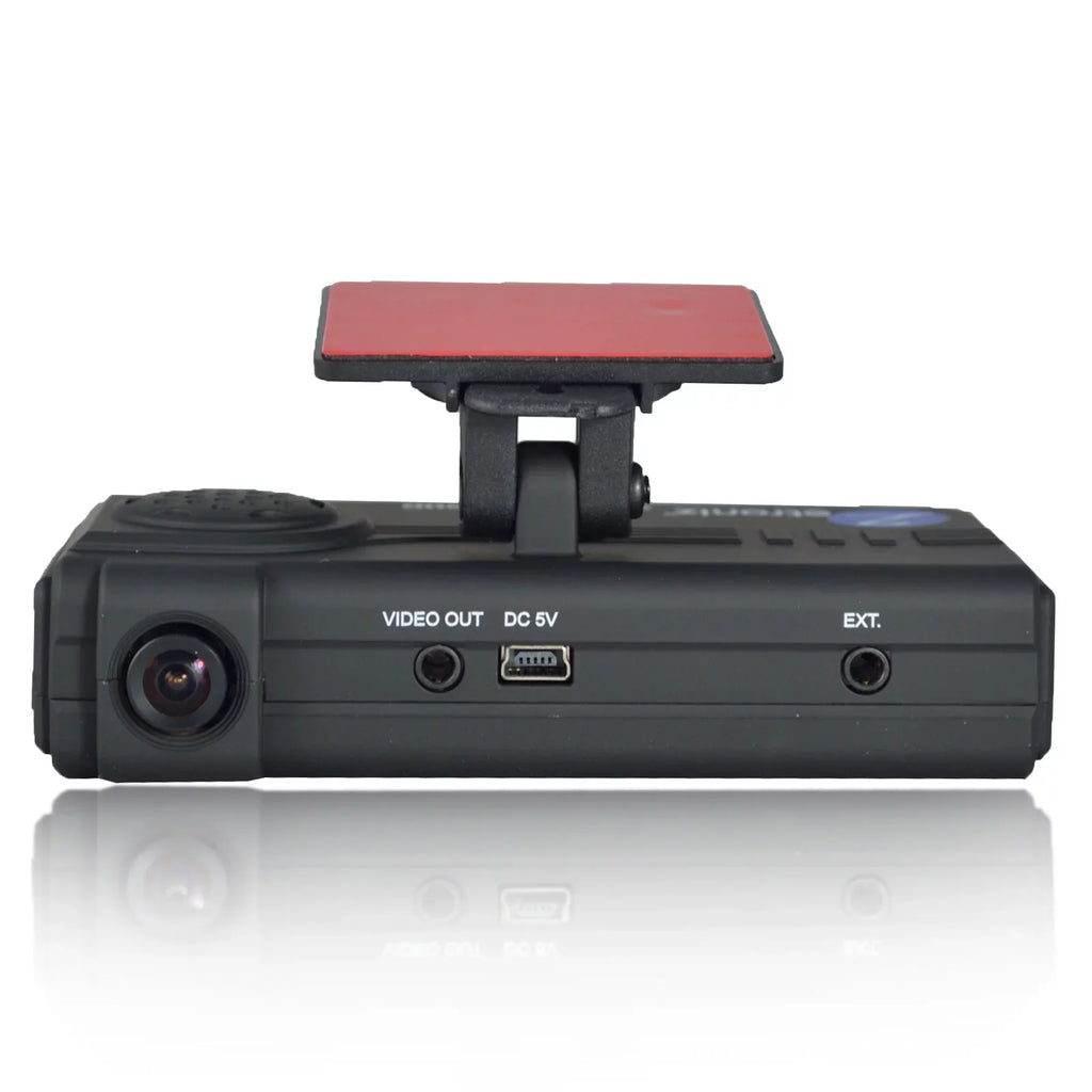 Cam Camera Dash Dual with & Wide 2 720p Dash Channel Camera Car GPS Night Vision Angle