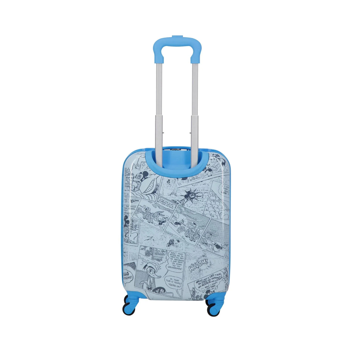 21 Inch Luggage, Disney Mouse Blue Wheels, On Suitcase with Rolling Mickey Carry Kids Spinner Hardshell