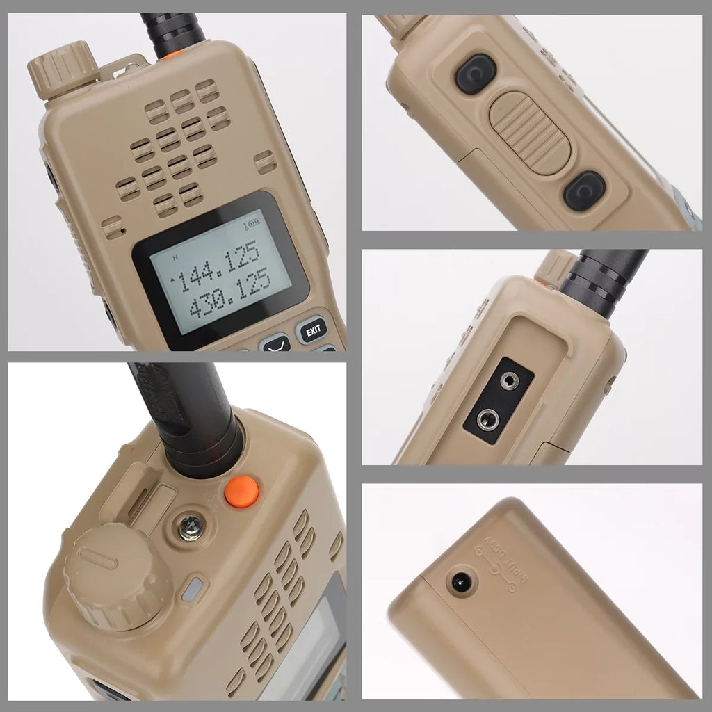 AR-152 Antenna Tactical Range Accessories 10W Radio for and Walkie Full Adults,Long Way Talkies Rechargeable with Tactical Grade Radio Military Two Radio Mic Speaker Ham